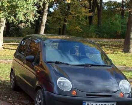 Черный Дэу Матиз, объемом двигателя 0.8 л и пробегом 130 тыс. км за 2900 $, фото 1 на Automoto.ua