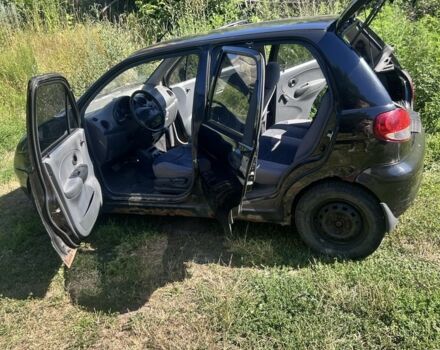 Чорний Деу Матіз, об'ємом двигуна 0.8 л та пробігом 107 тис. км за 900 $, фото 1 на Automoto.ua