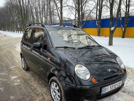 Чорний Деу Матіз, об'ємом двигуна 0.8 л та пробігом 47 тис. км за 27 $, фото 1 на Automoto.ua