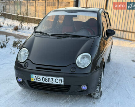 Черный Дэу Матиз, объемом двигателя 0.8 л и пробегом 89 тыс. км за 2450 $, фото 1 на Automoto.ua