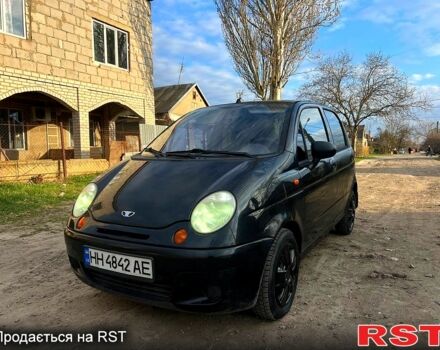 Черный Дэу Матиз, объемом двигателя 0.8 л и пробегом 171 тыс. км за 1380 $, фото 1 на Automoto.ua