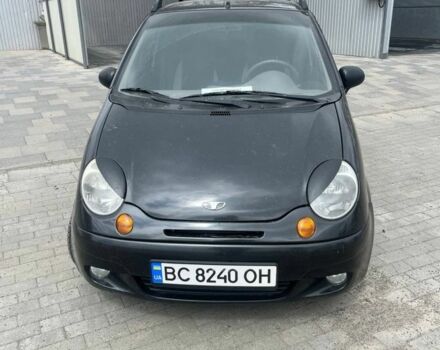 Черный Дэу Матиз, объемом двигателя 0.8 л и пробегом 150 тыс. км за 3100 $, фото 1 на Automoto.ua