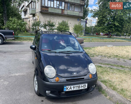 Чорний Деу Матіз, об'ємом двигуна 0.8 л та пробігом 150 тис. км за 2000 $, фото 1 на Automoto.ua
