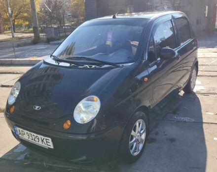 Черный Дэу Матиз, объемом двигателя 0.8 л и пробегом 84 тыс. км за 3500 $, фото 1 на Automoto.ua