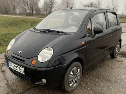 Чорний Деу Матіз, об'ємом двигуна 0.8 л та пробігом 141 тис. км за 2400 $, фото 1 на Automoto.ua