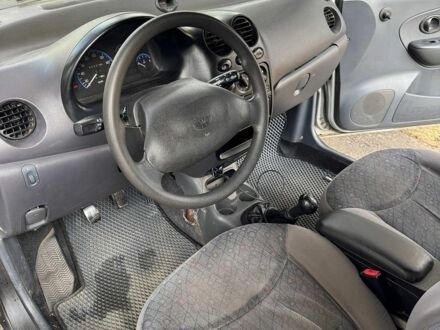 Черный Дэу Матиз, объемом двигателя 0.8 л и пробегом 192 тыс. км за 1600 $, фото 1 на Automoto.ua