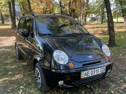 Черный Дэу Матиз, объемом двигателя 0.8 л и пробегом 81 тыс. км за 3900 $, фото 1 на Automoto.ua