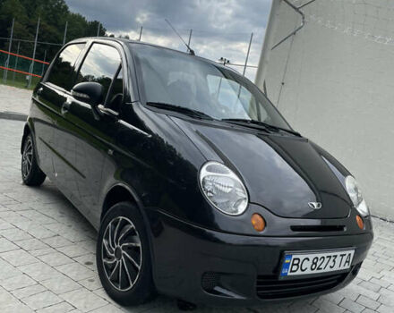 Черный Дэу Матиз, объемом двигателя 0.8 л и пробегом 45 тыс. км за 3200 $, фото 1 на Automoto.ua
