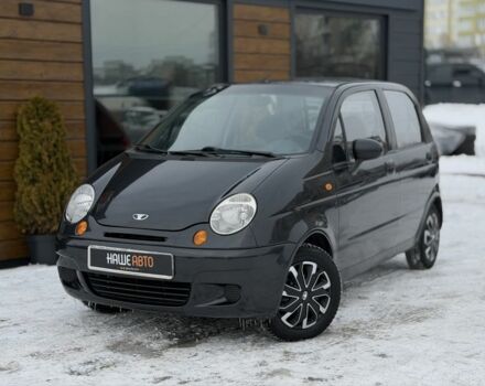 Черный Дэу Матиз, объемом двигателя 0.8 л и пробегом 81 тыс. км за 2999 $, фото 1 на Automoto.ua