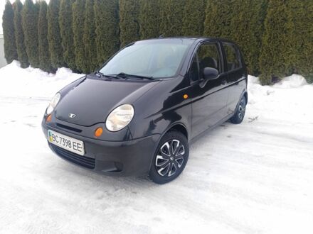 Черный Дэу Матиз, объемом двигателя 0.8 л и пробегом 81 тыс. км за 2750 $, фото 1 на Automoto.ua