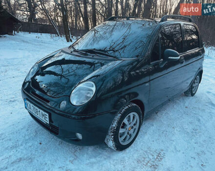 Черный Дэу Матиз, объемом двигателя 0.8 л и пробегом 85 тыс. км за 3300 $, фото 1 на Automoto.ua