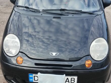 Черный Дэу Матиз, объемом двигателя 8 л и пробегом 73 тыс. км за 3800 $, фото 1 на Automoto.ua