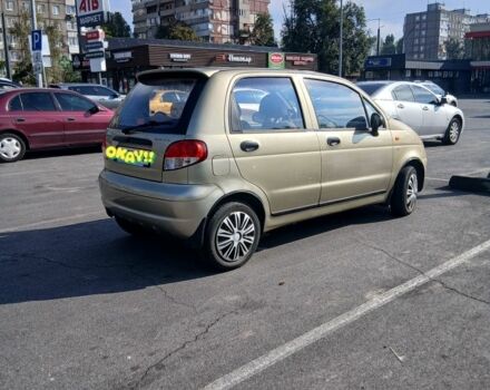 Коричневий Деу Матіз, об'ємом двигуна 8 л та пробігом 130 тис. км за 2300 $, фото 2 на Automoto.ua