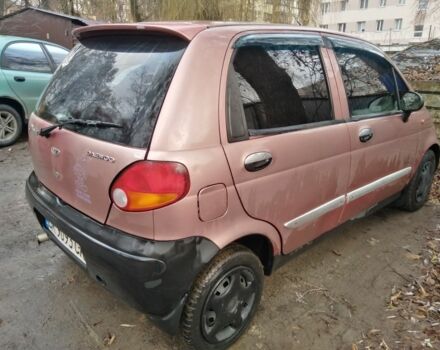 Красный Дэу Матиз, объемом двигателя 0.8 л и пробегом 2 тыс. км за 1050 $, фото 4 на Automoto.ua