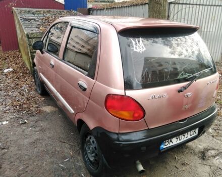 Красный Дэу Матиз, объемом двигателя 0.8 л и пробегом 2 тыс. км за 1050 $, фото 6 на Automoto.ua