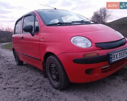 Червоний Деу Матіз, об'ємом двигуна 0.8 л та пробігом 100 тис. км за 1600 $, фото 5 на Automoto.ua
