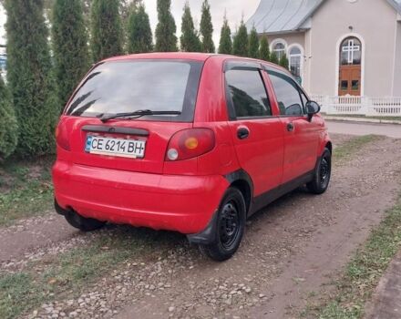 Красный Дэу Матиз, объемом двигателя 0.8 л и пробегом 150 тыс. км за 1200 $, фото 4 на Automoto.ua