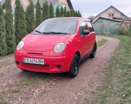 Красный Дэу Матиз, объемом двигателя 0.8 л и пробегом 150 тыс. км за 1200 $, фото 1 на Automoto.ua