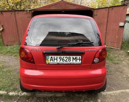 Червоний Деу Матіз, об'ємом двигуна 0.8 л та пробігом 146 тис. км за 2600 $, фото 1 на Automoto.ua