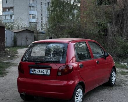Червоний Деу Матіз, об'ємом двигуна 0.8 л та пробігом 123 тис. км за 850 $, фото 4 на Automoto.ua