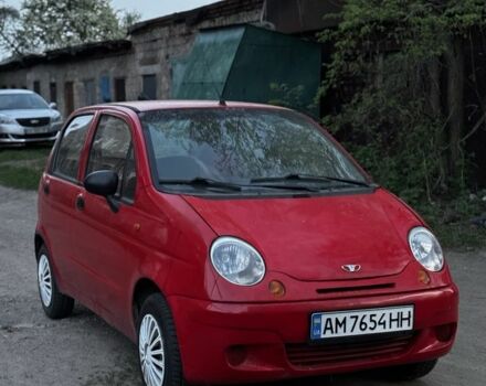 Червоний Деу Матіз, об'ємом двигуна 0.8 л та пробігом 123 тис. км за 850 $, фото 1 на Automoto.ua