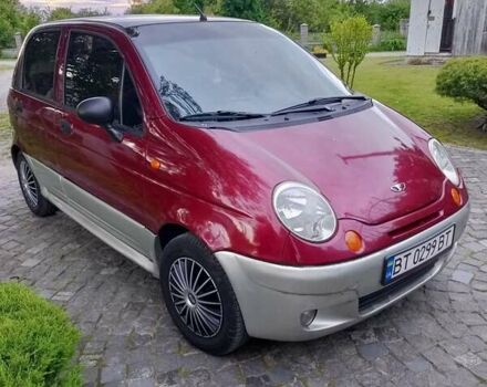 Красный Дэу Матиз, объемом двигателя 1 л и пробегом 280 тыс. км за 1700 $, фото 4 на Automoto.ua