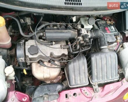 Красный Дэу Матиз, объемом двигателя 0.8 л и пробегом 186 тыс. км за 2500 $, фото 7 на Automoto.ua