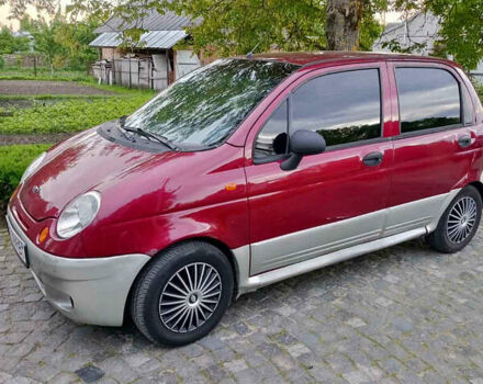 Красный Дэу Матиз, объемом двигателя 1 л и пробегом 250 тыс. км за 1350 $, фото 2 на Automoto.ua