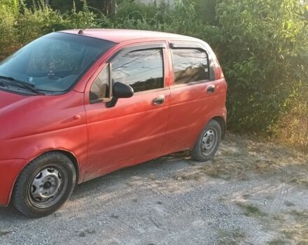 Червоний Деу Матіз, об'ємом двигуна 0.8 л та пробігом 347 тис. км за 2300 $, фото 1 на Automoto.ua