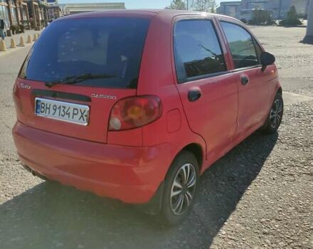 Красный Дэу Матиз, объемом двигателя 0.8 л и пробегом 160 тыс. км за 2100 $, фото 3 на Automoto.ua