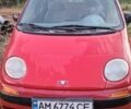 Красный Дэу Матиз, объемом двигателя 0.8 л и пробегом 123 тыс. км за 1100 $, фото 1 на Automoto.ua