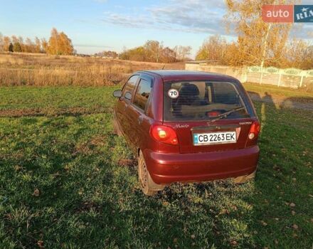 Красный Дэу Матиз, объемом двигателя 0.8 л и пробегом 138 тыс. км за 2500 $, фото 14 на Automoto.ua