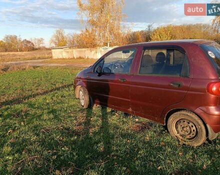 Красный Дэу Матиз, объемом двигателя 0.8 л и пробегом 138 тыс. км за 2500 $, фото 20 на Automoto.ua