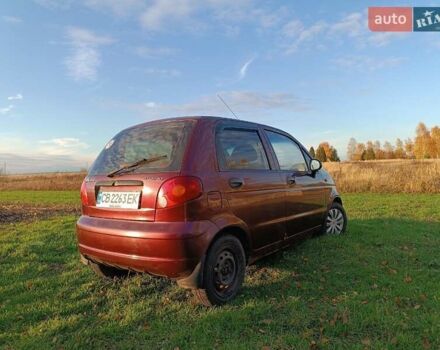 Красный Дэу Матиз, объемом двигателя 0.8 л и пробегом 138 тыс. км за 2500 $, фото 19 на Automoto.ua