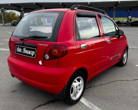 Деу Матіз 2006 у Запоріжжя на Automoto.ua Червоний Деу Матіз, об'ємом двигуна 0 л та пробігом 106 тис. км за 2200 $, фото 5 на Automoto.ua