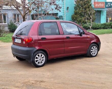 Красный Дэу Матиз, объемом двигателя 0.8 л и пробегом 155 тыс. км за 2800 $, фото 6 на Automoto.ua