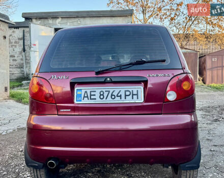 Красный Дэу Матиз, объемом двигателя 0.8 л и пробегом 142 тыс. км за 2650 $, фото 5 на Automoto.ua