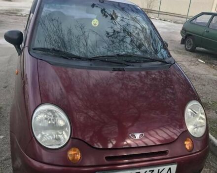 Красный Дэу Матиз, объемом двигателя 0.8 л и пробегом 162 тыс. км за 2500 $, фото 2 на Automoto.ua