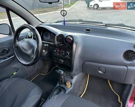 Красный Дэу Матиз, объемом двигателя 0.8 л и пробегом 155 тыс. км за 2800 $, фото 10 на Automoto.ua