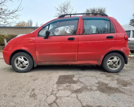 Красный Дэу Матиз, объемом двигателя 0.8 л и пробегом 151 тыс. км за 1500 $, фото 2 на Automoto.ua