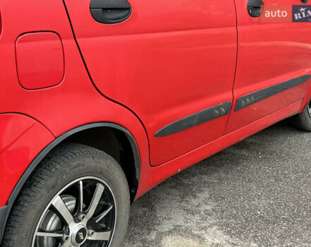 Дэу Матиз 2006 в Новомосковске на Automoto.ua Красный Дэу Матиз, объемом двигателя 0.8 л и пробегом 80 тыс. км за 2500 $, фото 3 на Automoto.ua