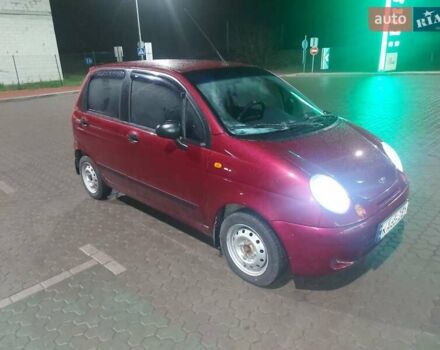 Червоний Деу Матіз, об'ємом двигуна 0.8 л та пробігом 160 тис. км за 2450 $, фото 1 на Automoto.ua