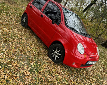 Червоний Деу Матіз, об'ємом двигуна 0.8 л та пробігом 146 тис. км за 2600 $, фото 1 на Automoto.ua