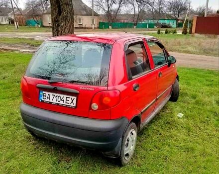 Червоний Деу Матіз, об'ємом двигуна 1 л та пробігом 0 тис. км за 2200 $, фото 1 на Automoto.ua