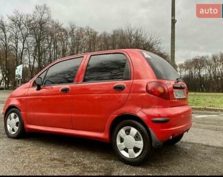 Червоний Деу Матіз, об'ємом двигуна 0.8 л та пробігом 126 тис. км за 3000 $, фото 1 на Automoto.ua