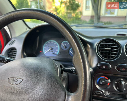 Красный Дэу Матиз, объемом двигателя 0.8 л и пробегом 157 тыс. км за 1500 $, фото 12 на Automoto.ua