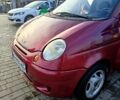 Красный Дэу Матиз, объемом двигателя 0.8 л и пробегом 145 тыс. км за 1900 $, фото 1 на Automoto.ua
