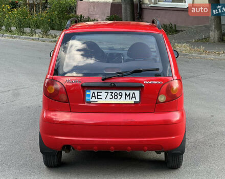 Красный Дэу Матиз, объемом двигателя 0.8 л и пробегом 157 тыс. км за 1500 $, фото 4 на Automoto.ua