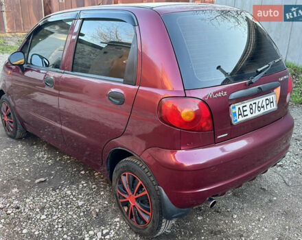Красный Дэу Матиз, объемом двигателя 0.8 л и пробегом 142 тыс. км за 2650 $, фото 4 на Automoto.ua