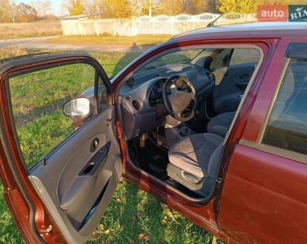 Красный Дэу Матиз, объемом двигателя 0.8 л и пробегом 138 тыс. км за 2500 $, фото 6 на Automoto.ua